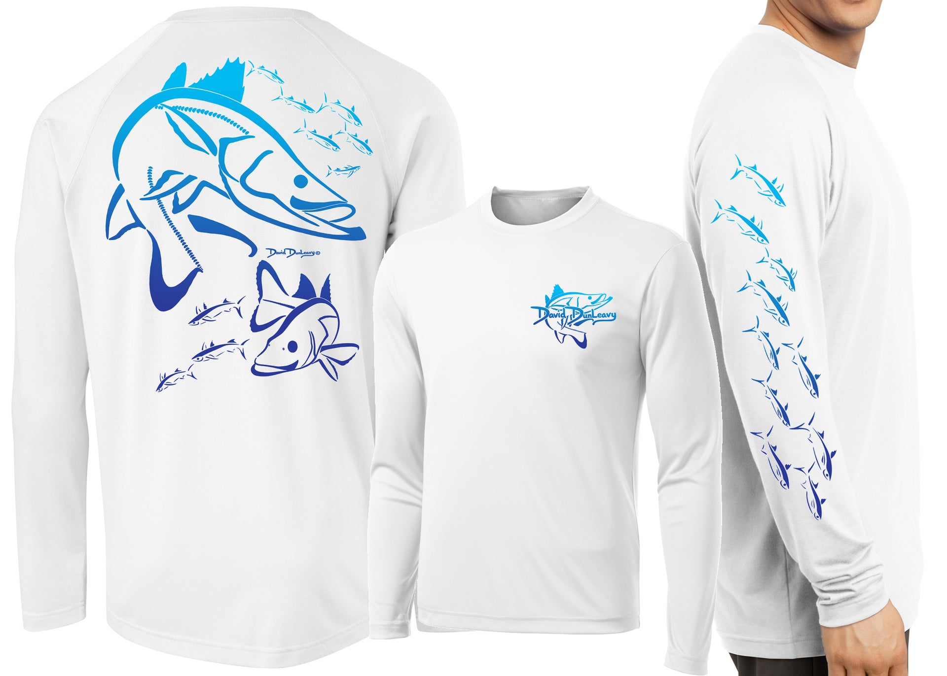 Men’s Performance Snook Deco Long Sleeve - Dunleavyapparel