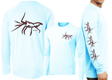 Men’s Performance Lobster Deco Long Sleeve - Dunleavyapparel