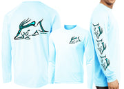 Men’s Performance Hogfish Deco Long Sleeve - Dunleavyapparel