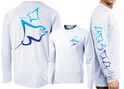 Men’s Performance Manta Rays Deco Long Sleeve - Dunleavyapparel