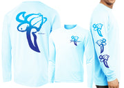 Men’s Performance Leatherback Sea Turtle Deco Long Sleeve - Dunleavyapparel