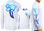 Men’s Performance Leatherback Sea Turtle Deco Long Sleeve - Dunleavyapparel