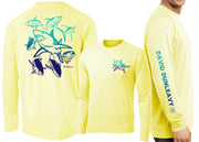 Men’s Performance Mako and Tuna Deco Long Sleeve - Dunleavyapparel