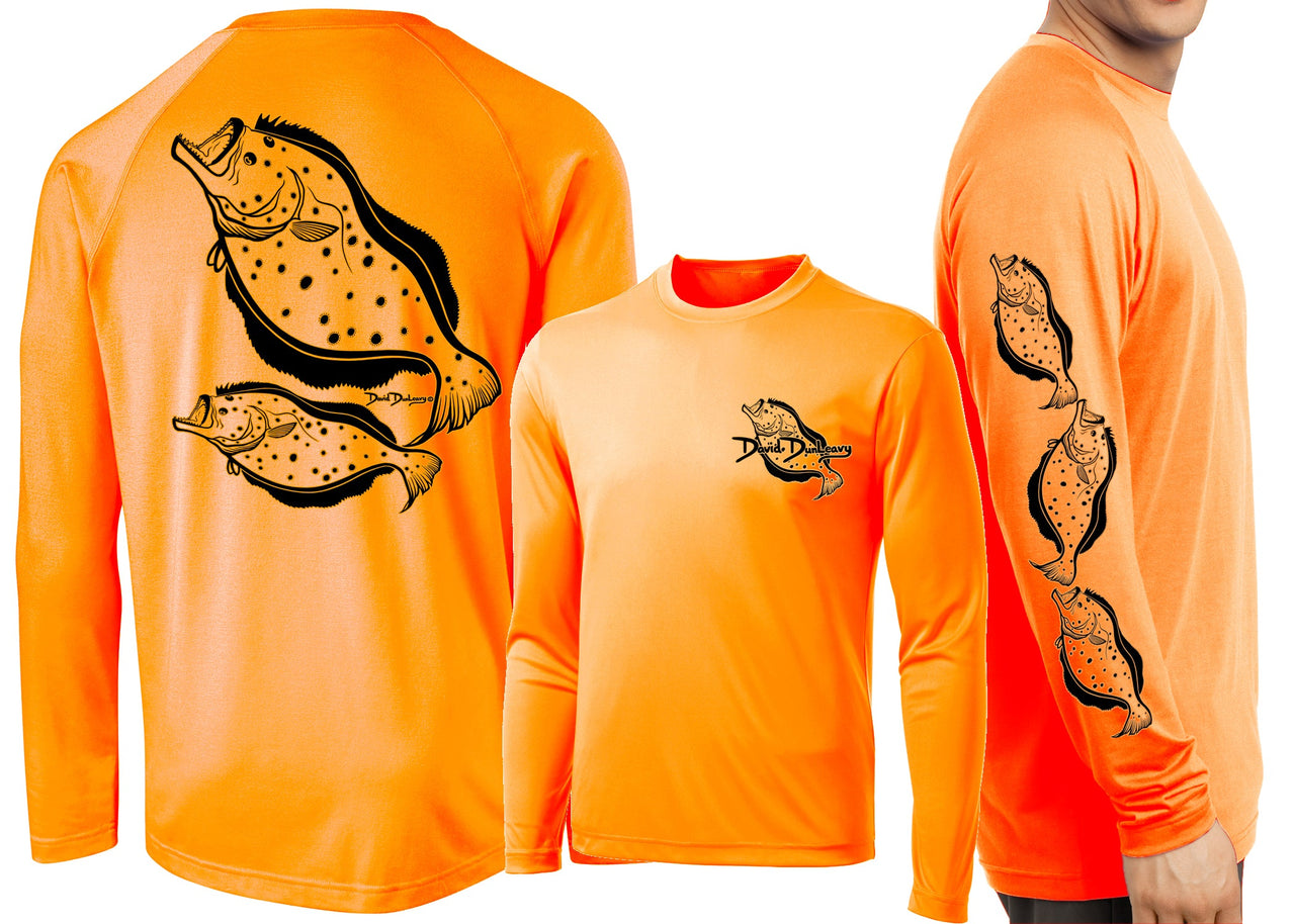 Men’s Performance Flounder Deco Long Sleeve - Dunleavyapparel