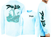 Men’s Performance Dive Life Ship Wreck Long Sleeve - Dunleavyapparel