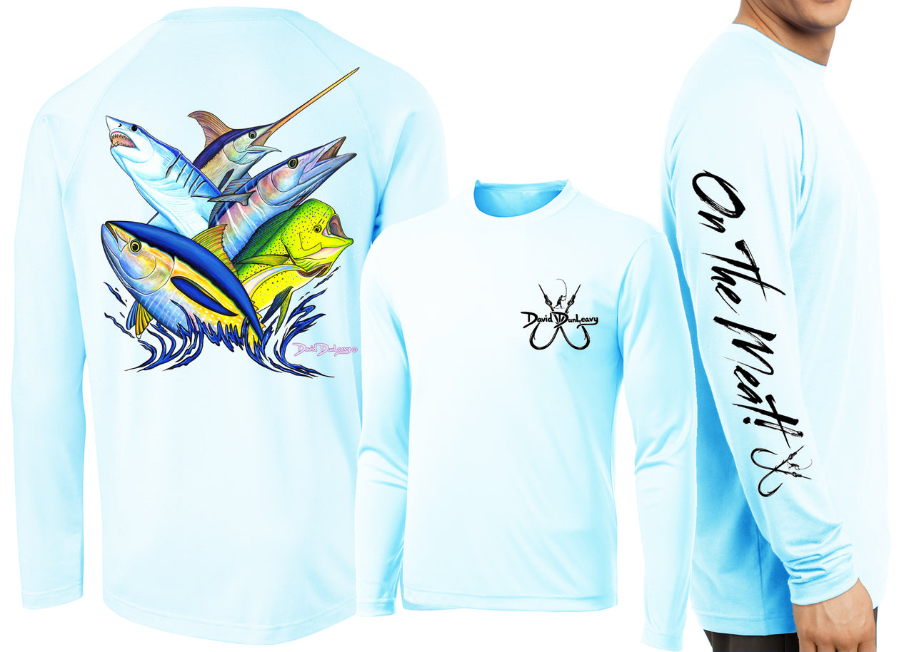 Men’s Performance North East Collage Long Sleeve - Dunleavyapparel