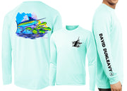 Men’s Performance Blue Strike Long Sleeve - Dunleavyapparel