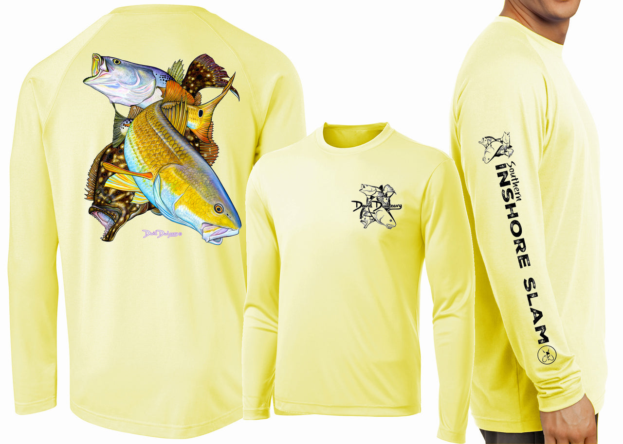 Men’s Performance Southern Inshore Slam Long Sleeve - Dunleavyapparel
