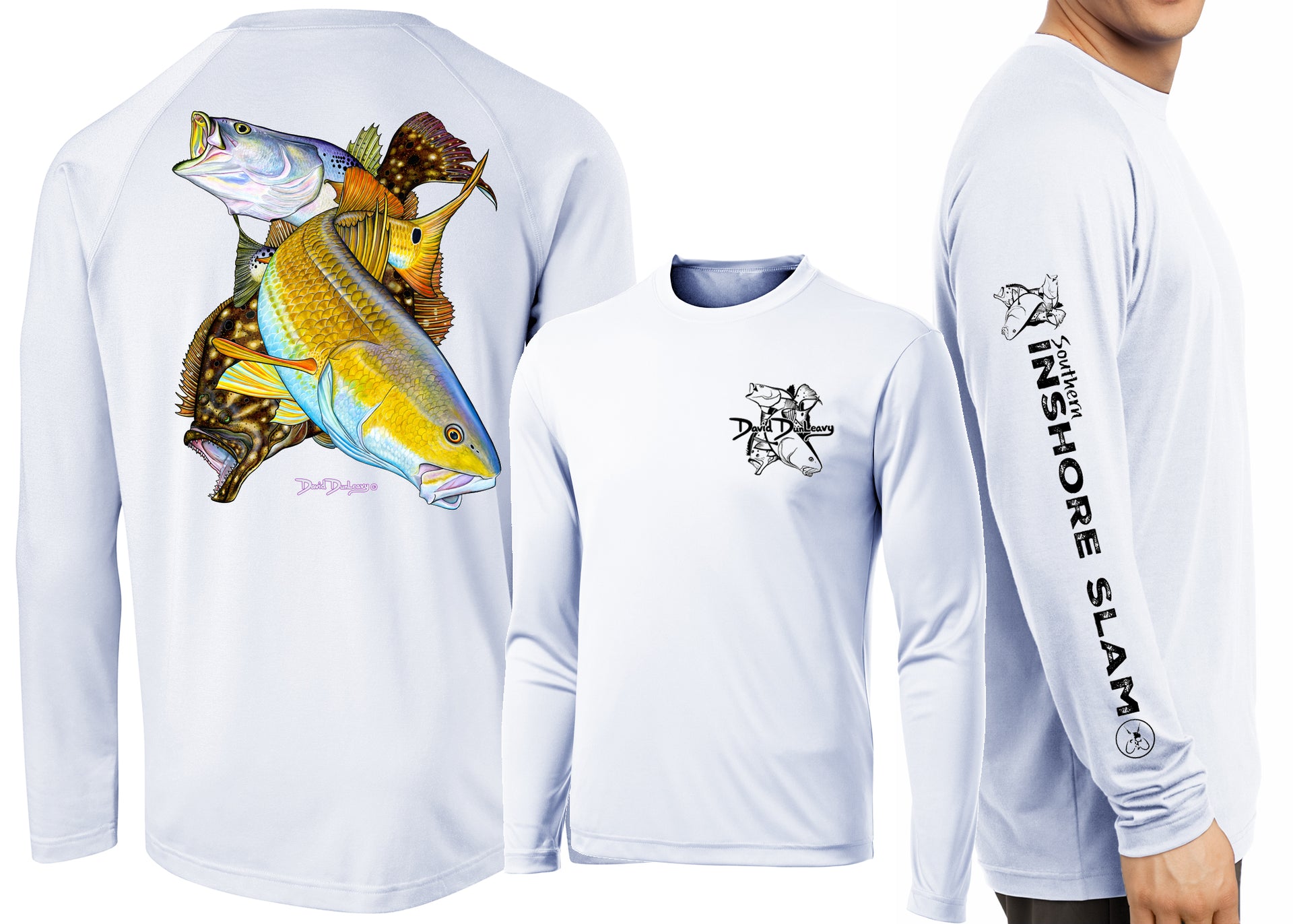 Men’s Performance Southern Inshore Slam Long Sleeve - Dunleavyapparel