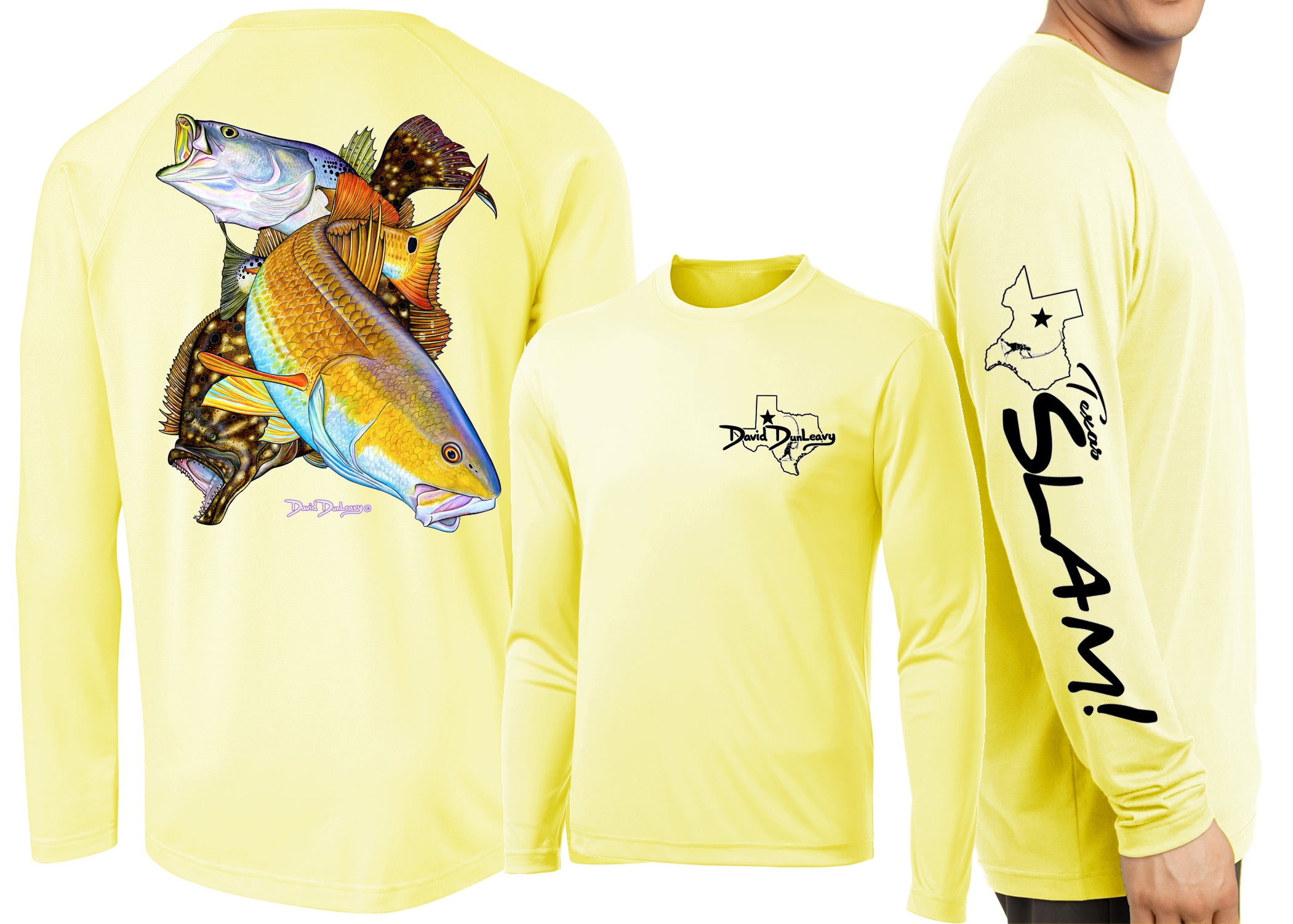 World Wide Sportsman Men's S Pale Yellow Long Sleeve Vented Fishing Shirt