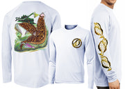 Men’s Performance Flounder Reef Long Sleeve - Dunleavyapparel
