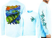 Men’s Performance Mahi Pot Life Long Sleeve - Dunleavyapparel