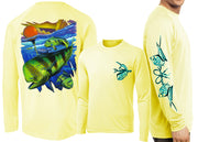 Men’s Performance Mahi Pot Life Long Sleeve - Dunleavyapparel