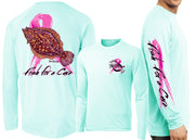 Men’s Performance Fish For A Cure Long Sleeve - Dunleavyapparel