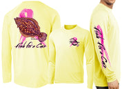Men’s Performance Fish For A Cure Long Sleeve - Dunleavyapparel