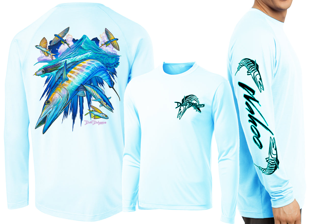 Men’s Performance Wahoo Long Sleeve - Dunleavyapparel