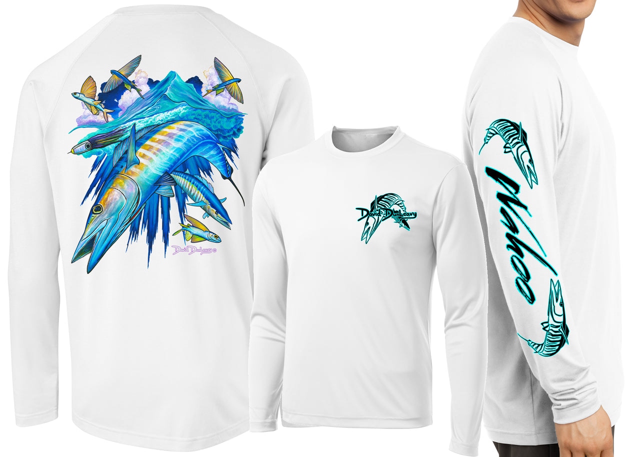 Men’s Performance Wahoo Long Sleeve - Dunleavyapparel