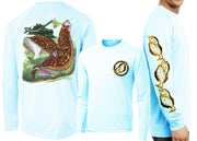 Men’s Performance Flounder Reef Long Sleeve - Dunleavyapparel
