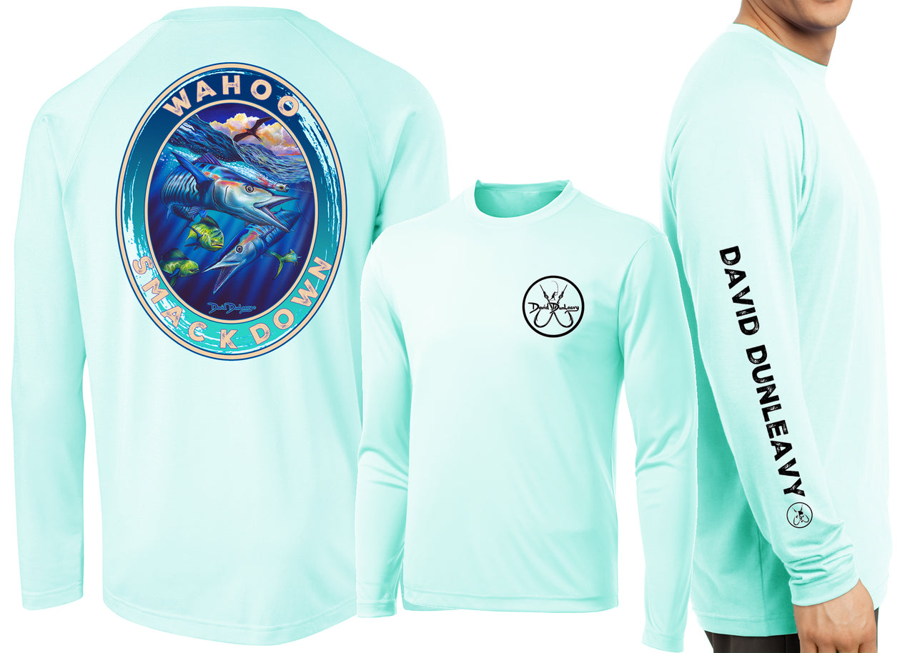 Men’s Performance Wahoo Smackdown Long Sleeve - Dunleavyapparel