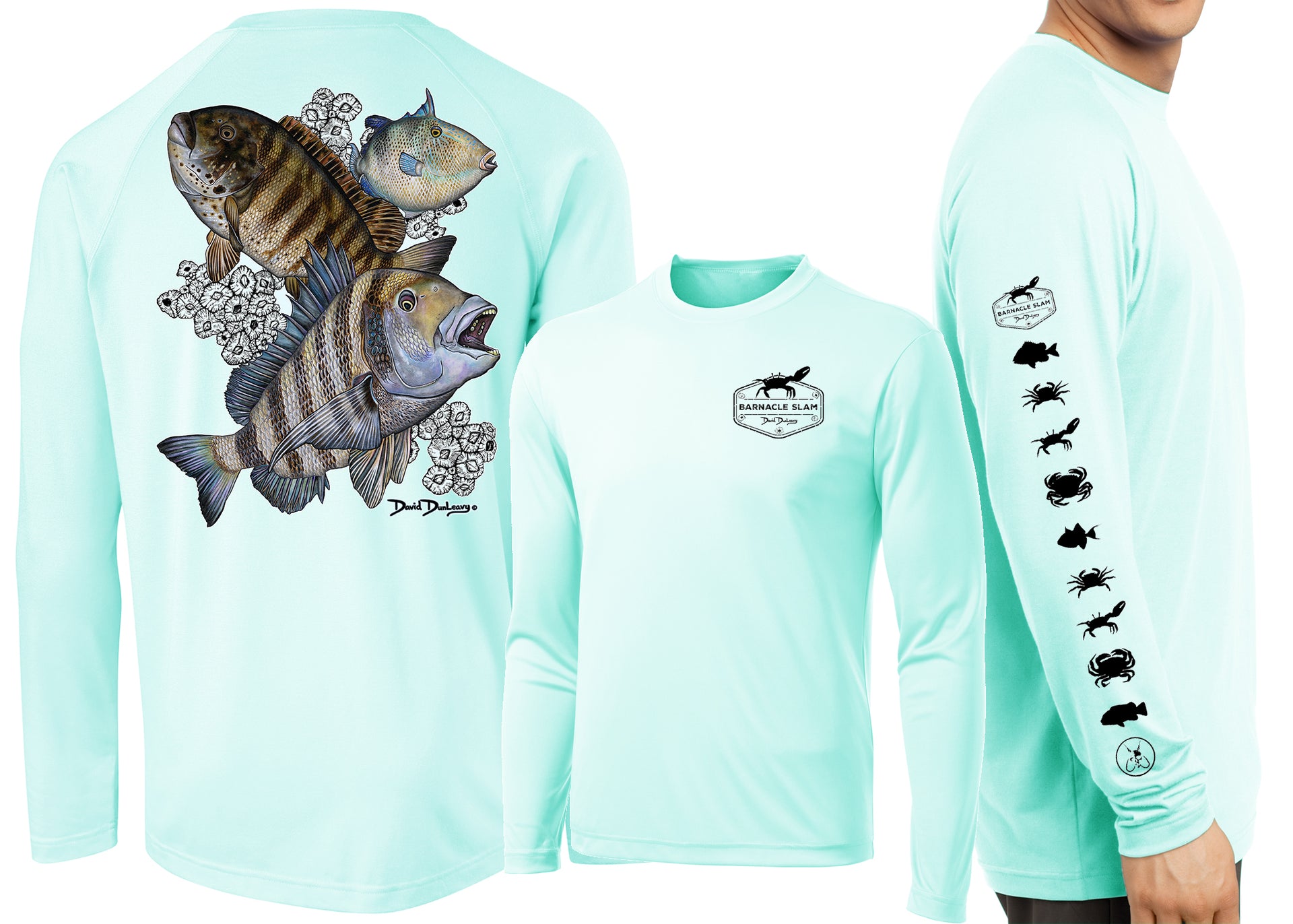 Men’s Performance Barnacle Slam Long Sleeve - Dunleavyapparel
