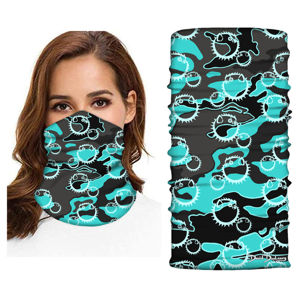 Puffers Deco Face and Neck Gaiter - Dunleavyapparel