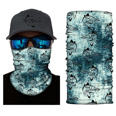 Snook Deco Face and Neck Gaiter - Dunleavyapparel