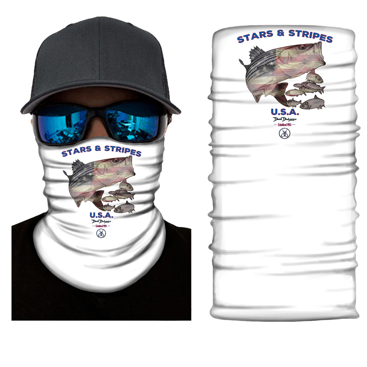 Stars & Stripes Face and Neck Gaiter - Dunleavyapparel