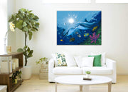 Kissing Dolphins - Dunleavyapparel