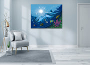 Kissing Dolphins - Dunleavyapparel