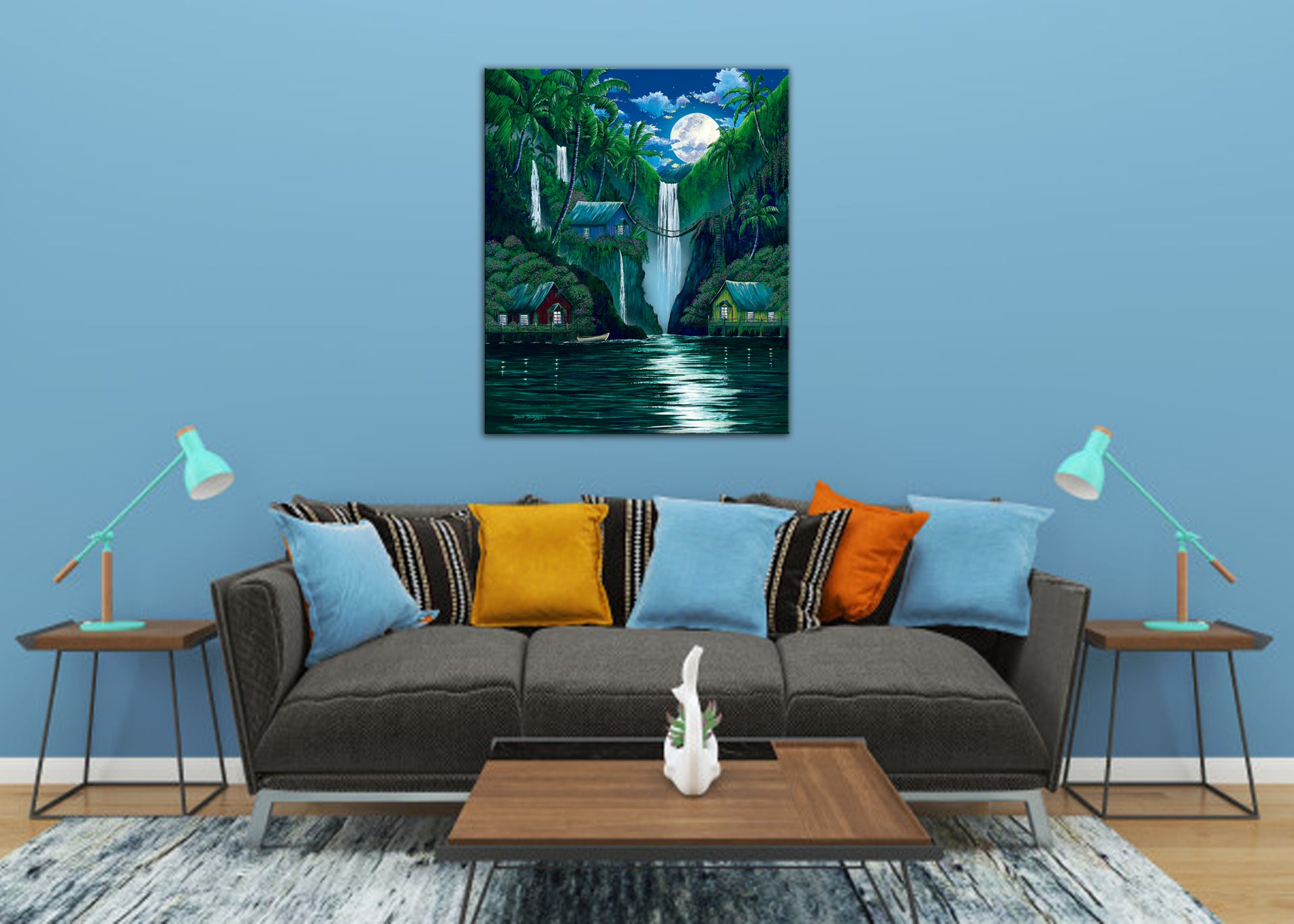 Moon over the Falls - Dunleavyapparel