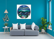 David Dunleavy Angles of the Sea Painting