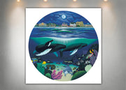 David Dunleavy Angles of the Sea Painting