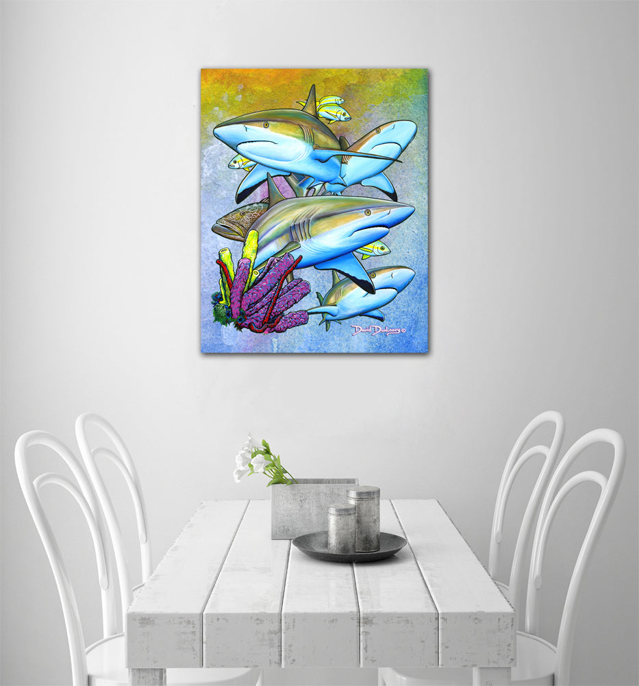 Caribbean Reef Sharks - Dunleavyapparel