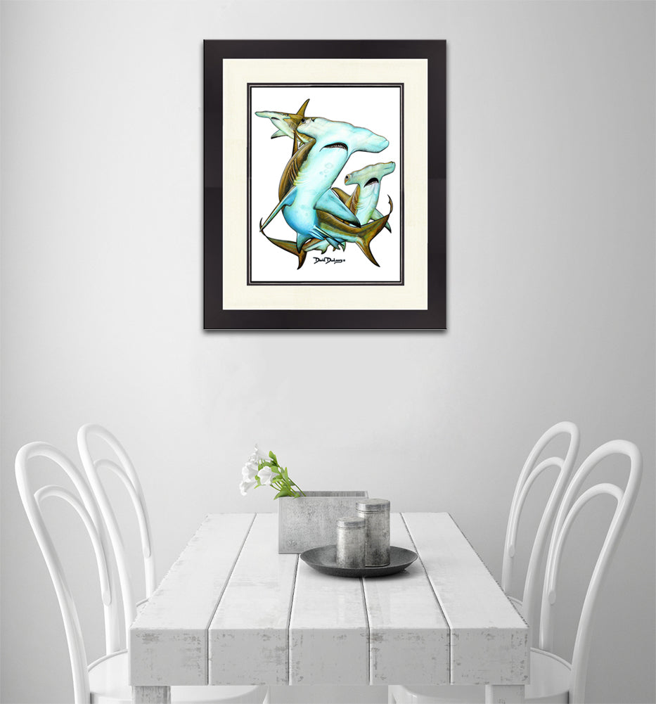 Great Hammerhead Sharks Original - Dunleavyapparel