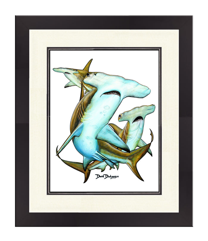 Great Hammerhead Sharks Original - Dunleavyapparel