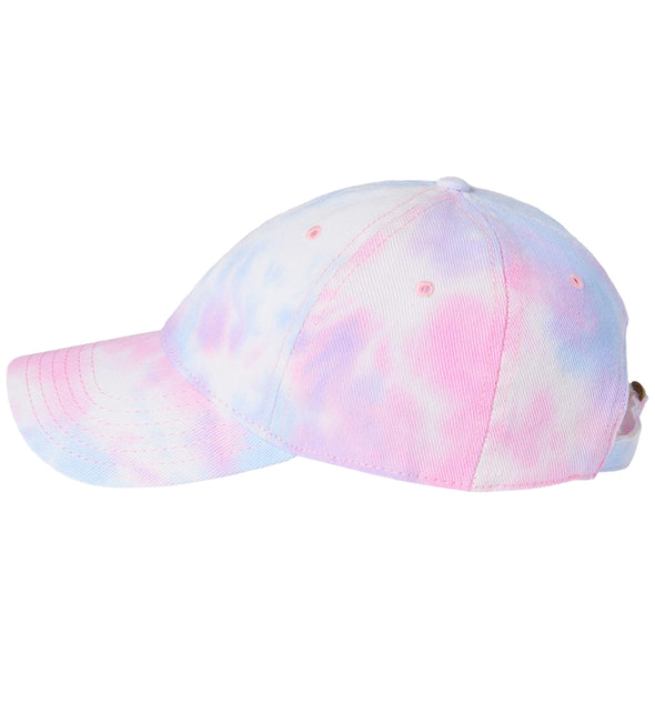 American Blue Crab 6 Panel Mom Dad Cotton Candy Hat
